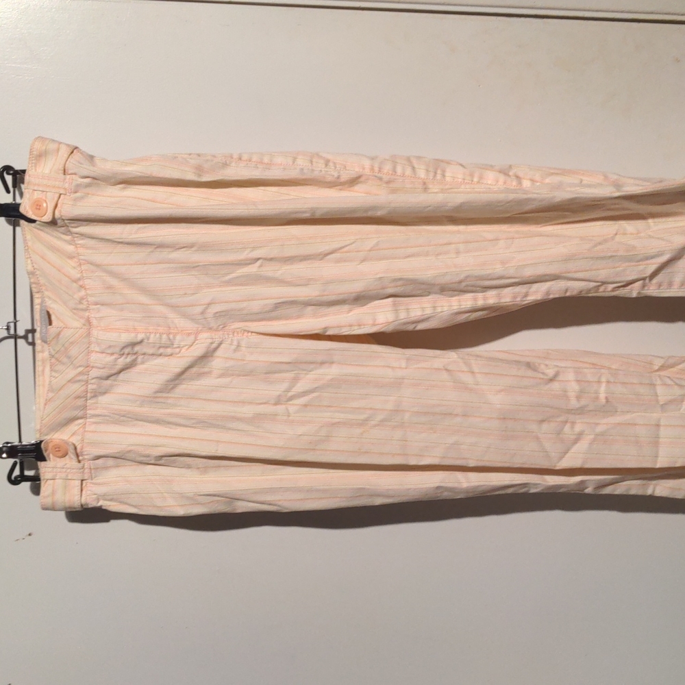 Janesville pastel pink and brown striped pants